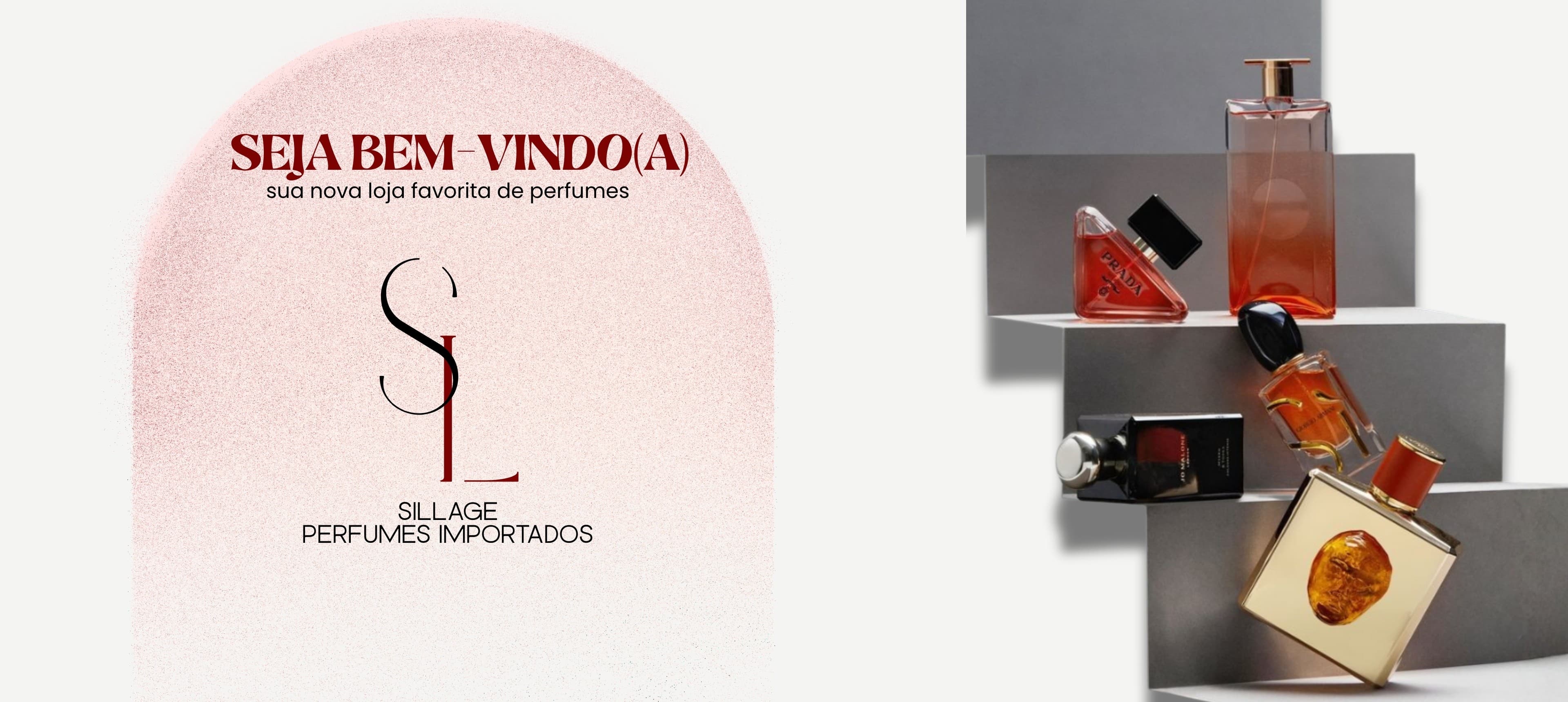 Seja bem-vindo à Sillage, sua nova loja favorita de perfumes importados